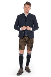 Trachtenjanker Janker - KONRAD - anthrazit/marine