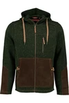 Tom Collins Outdoorjacke Strickfleecejacke SERENO anthrazit/trachtengrn