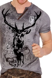Hangowear Trachtenshirt ELVIS grau