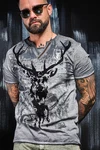 Hangowear Trachtenshirt ELVIS grau