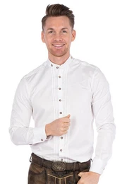 Trachtenhemd Hochzeitshemd - RAFFAEL - ecru