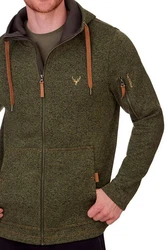 Tom Collins Trachtenstrickjacke Herren RAMON anthrazit/trachtengrn