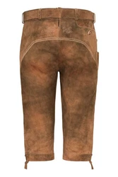 Spieth & Wensky Trachtenlederhose Kniebundlederhose VITTORIO II biber/nutria