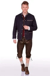 Spieth & Wensky Trachtenlederhose Kniebundlederhose VITTORIO II biber/nutria