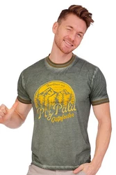 Piz Pal Outdoorjacke Trachtenshirt Herren TRIEFENSTEIN graphit/nadelgrün