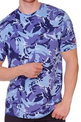 Tom Collins Trachtenshirt Funktionsshirt Herren RENATO blau/oliv