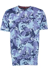 Tom Collins Trachtenshirt Funktionsshirt Herren RENATO blau/oliv