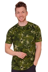 Tom Collins Trachtenshirt Funktionsshirt Herren RENATO blau/oliv