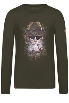 Almgwand Outdoorjacke Herren SEIDLALM graumeliert/oliv