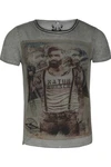 MarJo Trachtenshirt Herren MARTIN seagras/vintage weiß