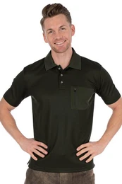 Outdoorjacke Poloshirt Herren - RUFINO - tanne
