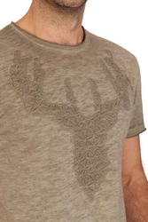 Hangowear Trachtenshirt Herren MARLON grün/khaki