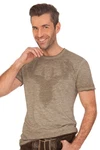 Hangowear Trachtenshirt Herren MARLON grün/khaki
