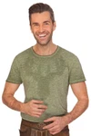 Hangowear Trachtenshirt Herren MARLON grün/khaki
