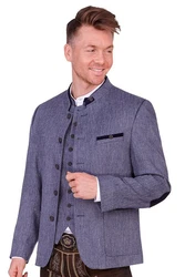 Hammerschmid Trachtenjanker Janker SEBASTIAN blau
