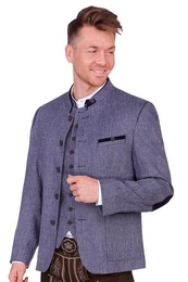 Trachtenjanker Janker - SEBASTIAN - blau