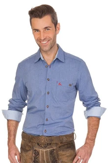 Spieth & Wensky Trachtenhemd FILSEN blau/hellblau Spieth & Wensky Trachtenhemd FILSEN blau/hellblau