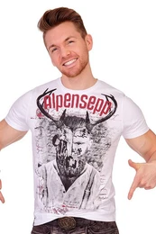 Trachtenshirt Trachtenshirt Herren - HARRO - wei