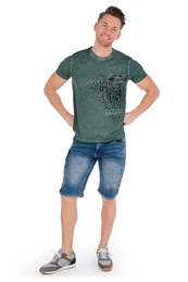 Trachtenshirt Trachtenshirt Herren - ELTON - pinie
