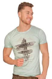 Trachtenshirt Trachtenshirt Herren - HOAMAT - mint