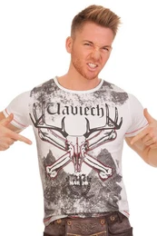 Trachtenshirt Trachtenshirt Herren - REINE - wei