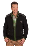 Spieth & Wensky Trachtenstrickjacke NETZBACH Meisterschaftsjacke grün/schwarz