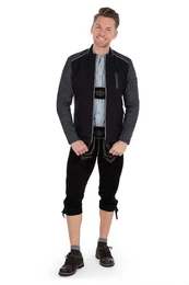 Outdoorjacke Walkjacke Herren - WOLFACH - schwarz/grau/nachtblau