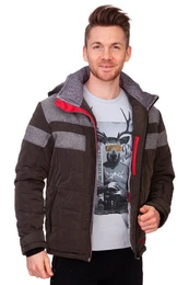 Outdoorjacke Skijacke Herren - KRUMBACHSTEIN - oliv/grau
