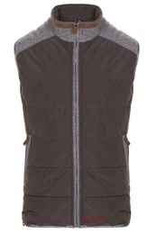 Outdoorjacke Outdoorweste Herren - DAMERKOPF - oliv/grau