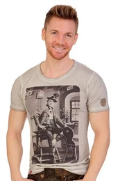 Trachtenshirt Trachtenshirt Herren - STABLALM - beige