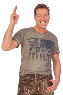 Krüger Buam Trachtenshirt Waderl Krachlederne Krüger Buam Trachtenshirt Waderl Krachlederne