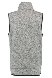 orbis Trachtenweste Strickfleeceweste Herren GABOR hellgrau melange/oliv