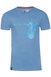 Trachtenshirt Trachtenshirt Herren - DOMINIK - donaublau, nadelgrn