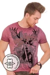 Hangowear Trachtenshirt Herren TILL blau/weinrot