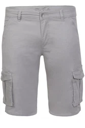 Piz Pal Trachtenjeans Jeans Bermuda Herren WALLGAU felsgrau/yeti