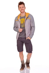 Piz Pal Trachtenjeans Jeans Bermuda Herren WALLGAU felsgrau/yeti