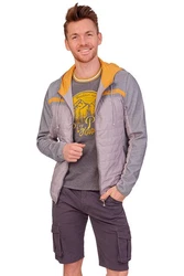 Piz Pal Trachtenjeans Jeans Bermuda Herren WALLGAU felsgrau/yeti