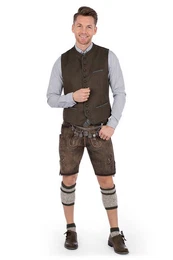 Trachtenweste Trachtenweste - GABRIEL - anthrazit, moosbraun