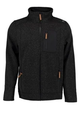 orbis Outdoorjacke Strickfleecejacke Herren GAJUS anthrazit/blau