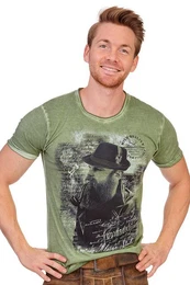 Trachtenshirt Trachtenshirt Herren - JONAS - grn