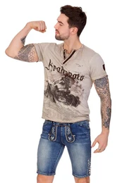 Trachtenjeans Trachtenjeans Herren - GUSTL - blau