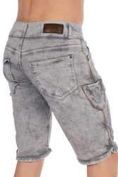 Hangowear Trachtenjeans Bermuda Herren HECTOR hellgrau