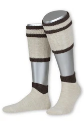 Lusana Trachtensocken Loferl (L479) sand/anthrazit/braun (L479)