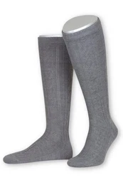 Trachtensocken Trachten Kniestrmpfe - L4910 - marine, mittelgrau, tanne