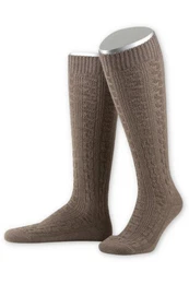 Trachtensocken Trachten Kniestrmpfe - L340 - jgeroliv, stahlblau, trachtenbraun