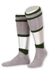 Lusana Trachtensocken Loferl Style L479 natur/mittelgrau (L479)