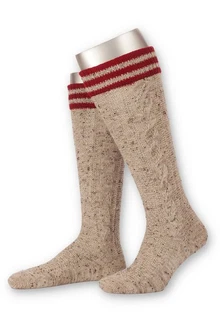 Lusana Trachtensocken Kniestrümpfe Herren (L8995RT)