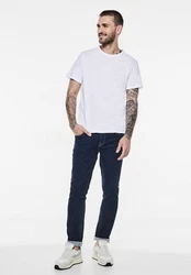 STREET ONE MEN T-Shirt Weiß/Creme