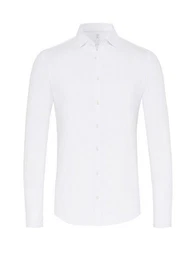 Langarmhemd Jerseyhemd - Slim Fit