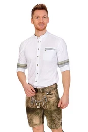 Trachtenlederhose Lederhose Herren kurz - ADMIR - eiche